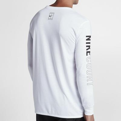 Nike Mens Court Dry Top - White/Black - main image